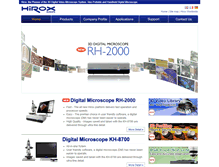 Tablet Screenshot of hirox-europe.com